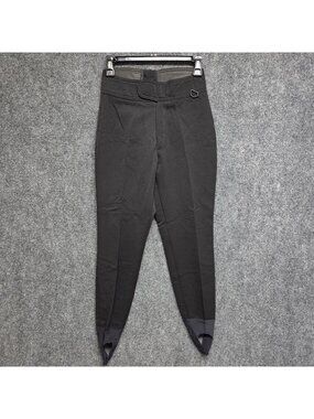 Schoeller Ski Pants Women's 6 Regular Black Skifans Stretch Stirrup Activewear